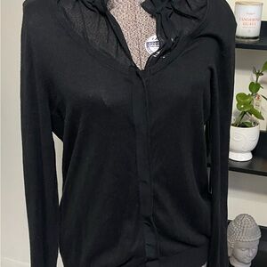 Simply Vera Vera Wang Classic Black Sweater